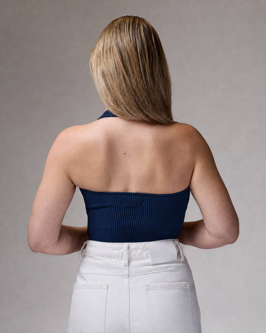 Collar Top | Royal Blue | רכישה מוקדמת
