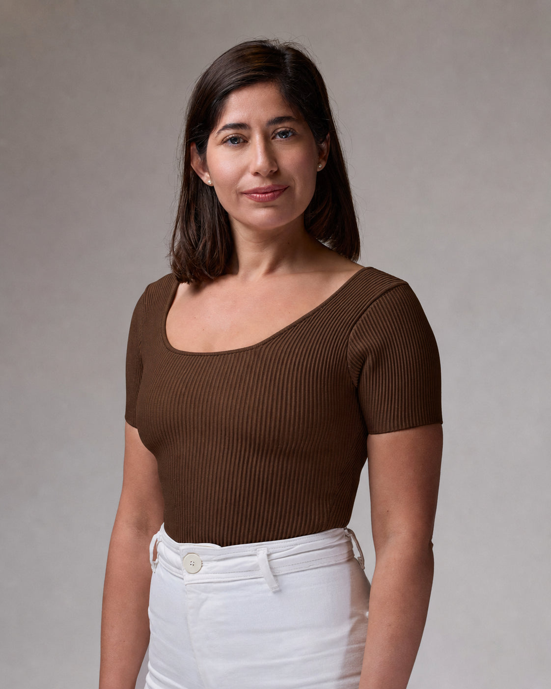 Short Sleeve Top | Espresso | רכישה מוקדמת