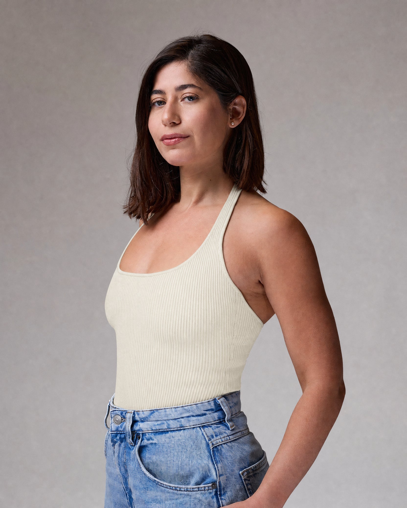 Collar Top | Pearl | רכישה מוקדמת