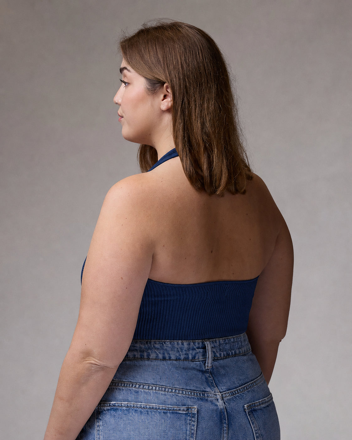 Collar Top | Royal Blue | רכישה מוקדמת
