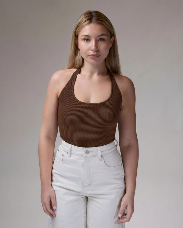Collar Top | Espresso | רכישה מוקדמת