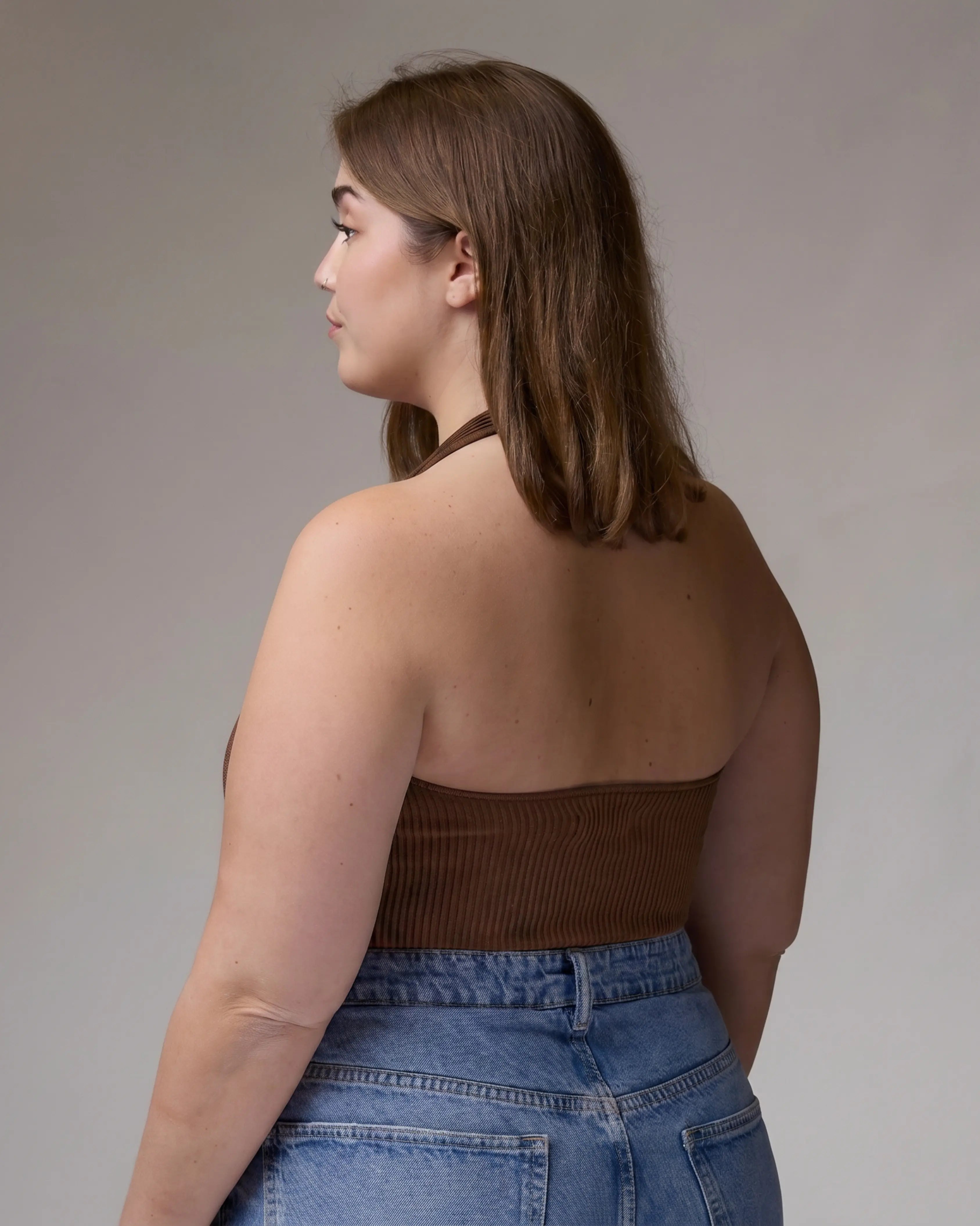 Collar Top | Espresso | רכישה מוקדמת